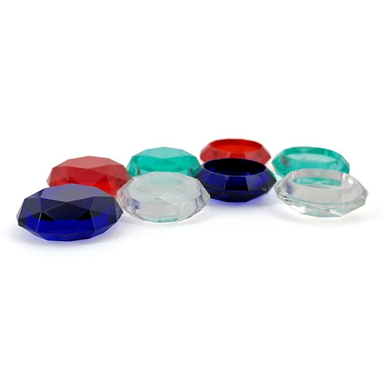 2 Pcs Diamond Texture Games Grip Caps for Ps5 - Green 5