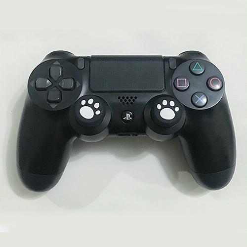 4-piece Silicone Cat Paw Gamepad Covers for Ps4 / Ps3 / Ps2 / Xbox / Wiiu - Green 5