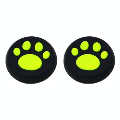 4-piece Silicone Cat Paw Gamepad Covers for Ps4 / Ps3 / Ps2 / Xbox / Wiiu - Green 7