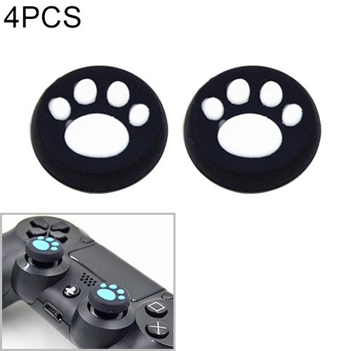 4-piece Silicone Cat Paw Gamepad Covers for Ps4 / Ps3 / Ps2 / Xbox / Wiiu - Green 10