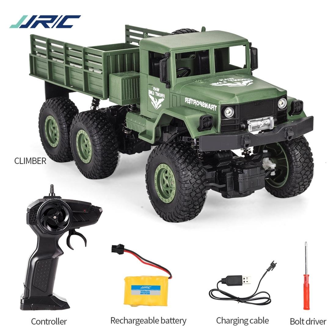 2.4ghz 4ch Rc Dongfeng 8 Six-wheeled Armor Truck Toy - Green 5
