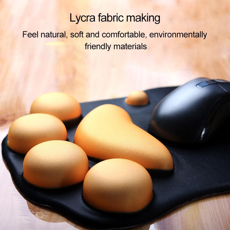Soft Non Slip Cat Claw Mouse Pad - Green 10
