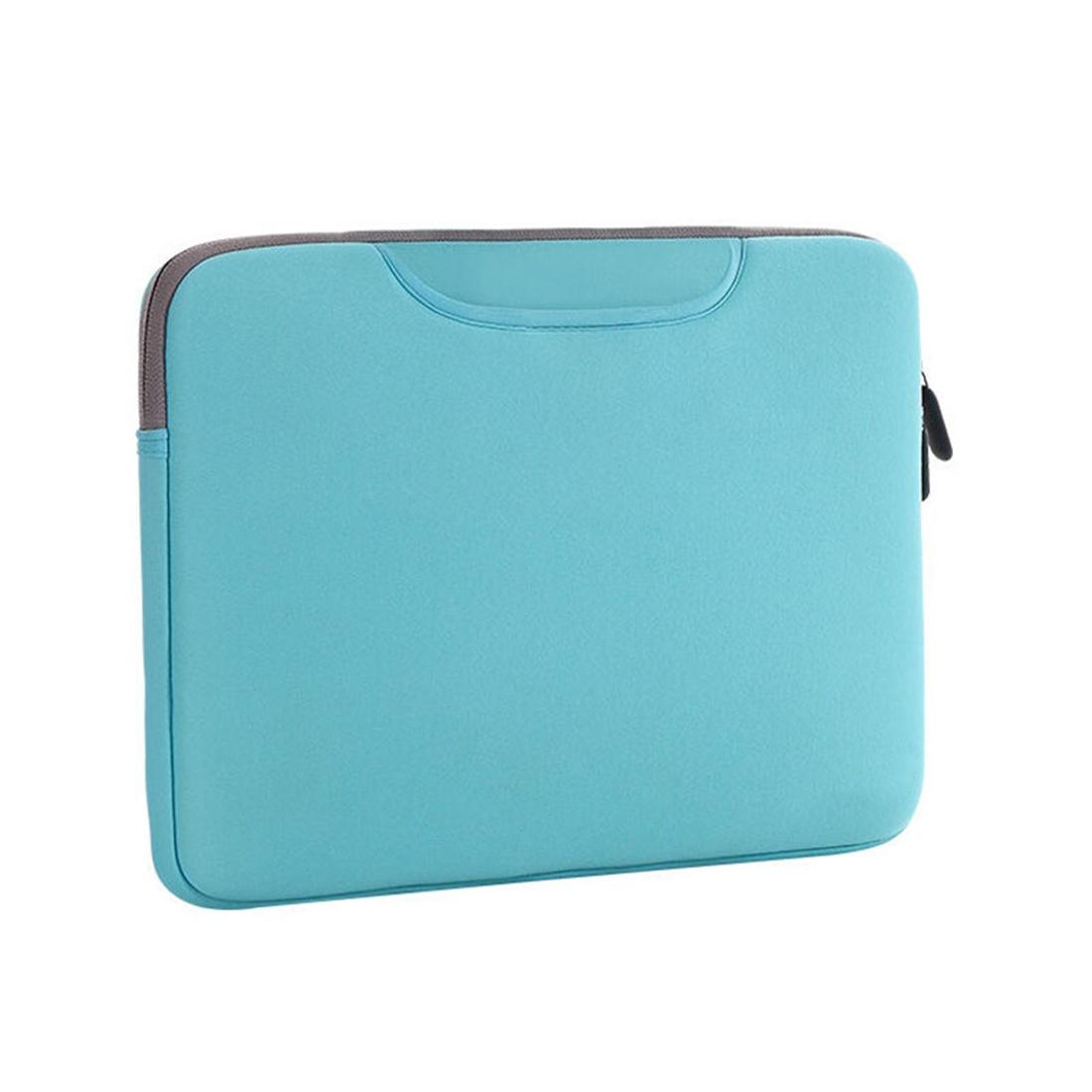 Portable Air Permeable Handheld Sleeve for Macbook Air / Pro and Laptops - 38x27.5x3.5cm 15.4 Inch - Green 4
