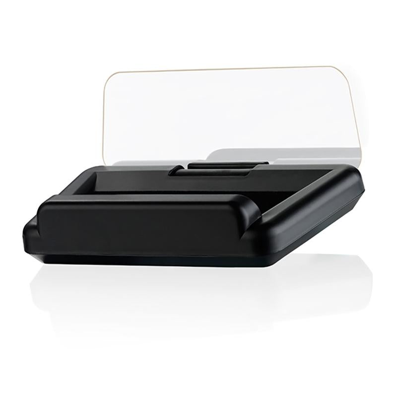 Virtual Hd Car Hud Display Speed Rpm Water Temp Oil Consumption Distance / Time Voltage Over Speed Alarm - Green 10