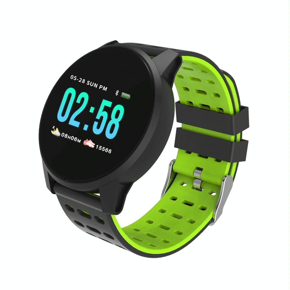 Waterproof Smart Bracelet With Call Heart Sleep Bp And Oxygen Monitoring - Ip67 - Green 3