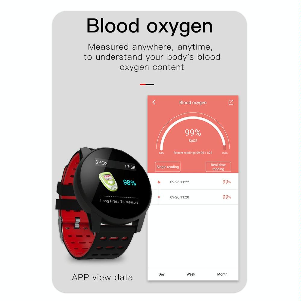 Waterproof Smart Bracelet With Call Heart Sleep Bp And Oxygen Monitoring - Ip67 - Green 10