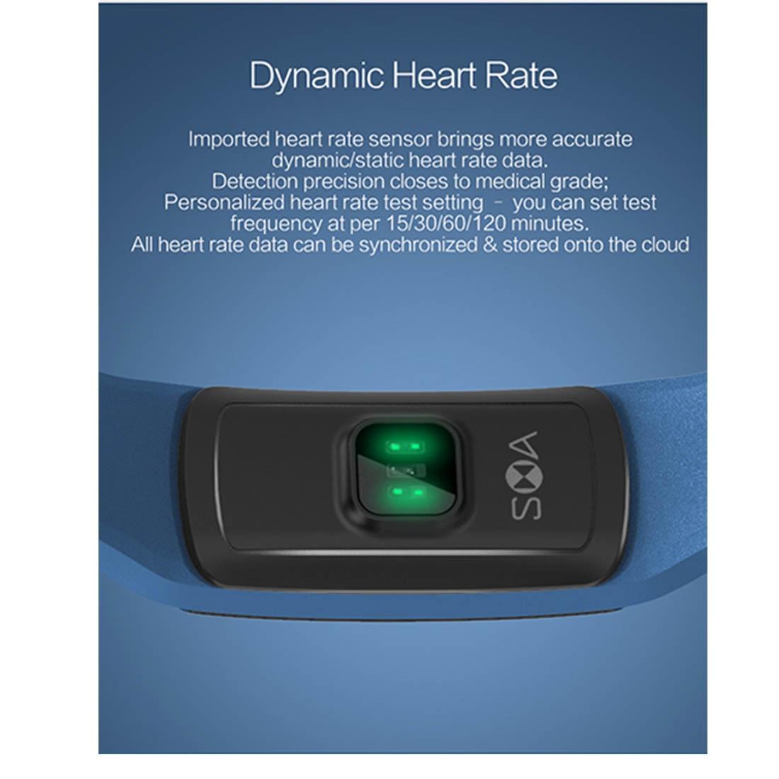 Waterproof Bluetooth Fitness Tracker - Ip67 - Green 4