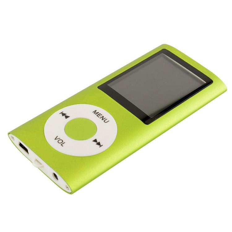1.8 Inch Tft Screen Metal Player With Tf Card Slot Recorder Fm Radio E Book & Calendar - S-Mp4-4305G