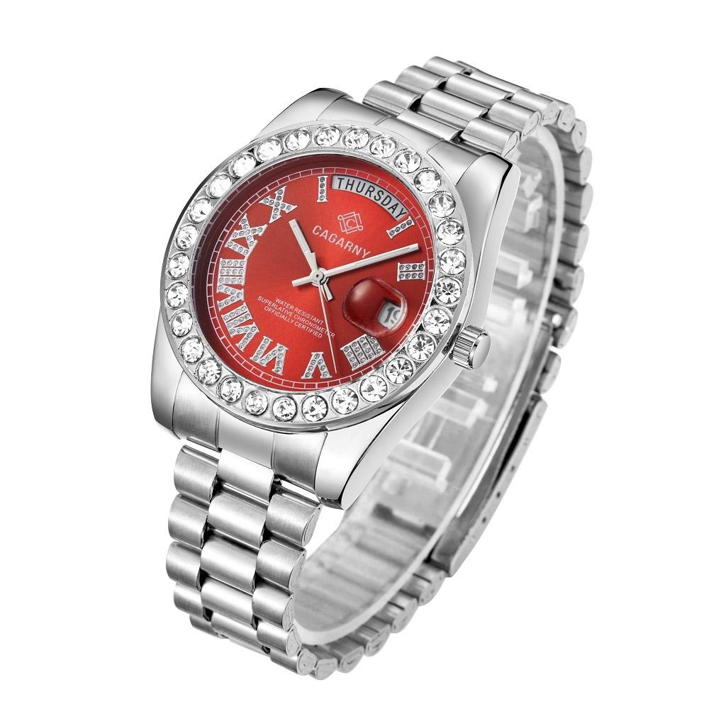 Waterproof Quartz Watch for Fashionable Life - Green 7
