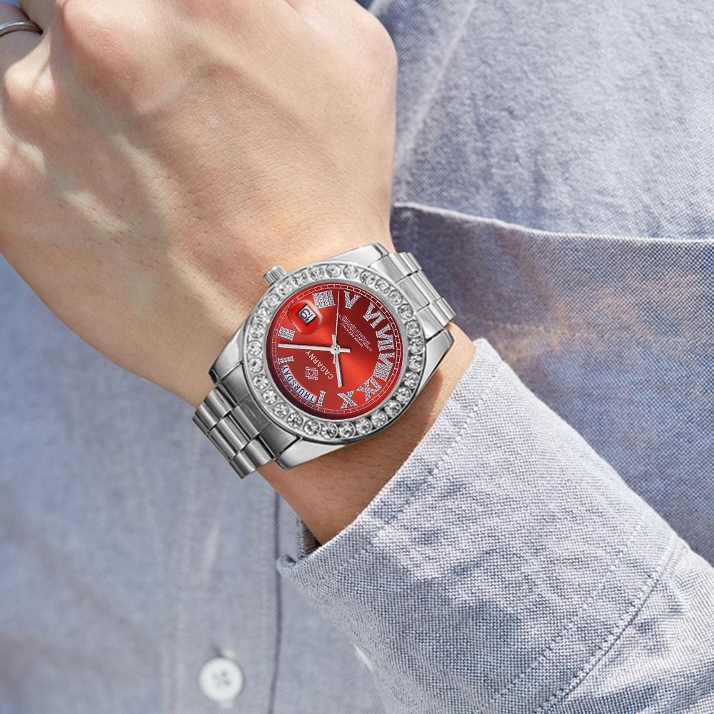 Waterproof Quartz Watch for Fashionable Life - Green 8