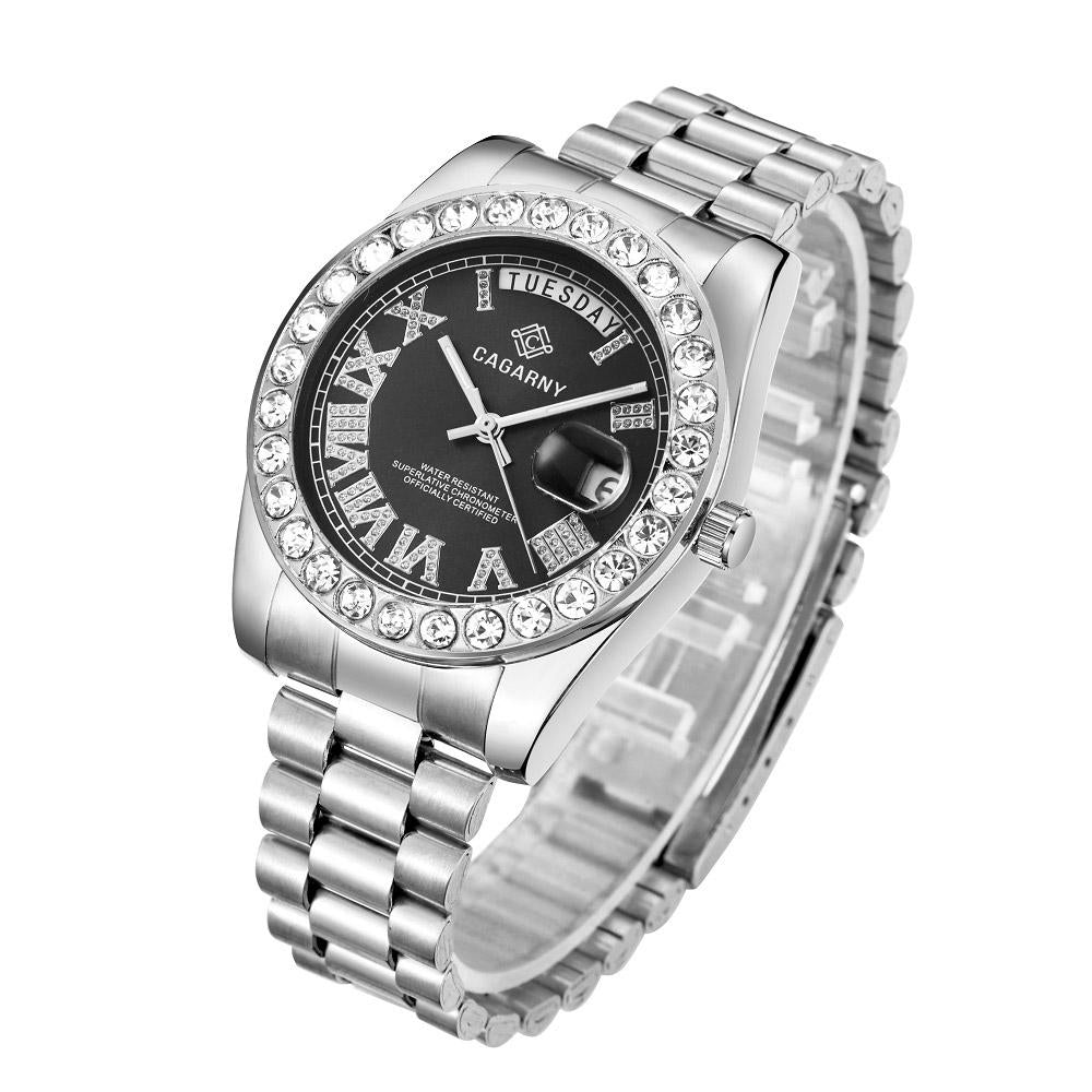 Waterproof Quartz Watch for Fashionable Life - Green 10