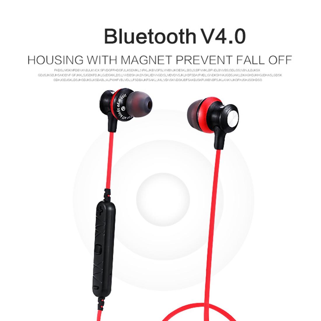 Wireless Magnetic Sport Earphones with Bluetooth Control 7