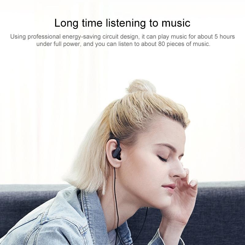 Ultra-light Wireless Bluetooth Earphones with Mic - Bth-y9 - Green 7