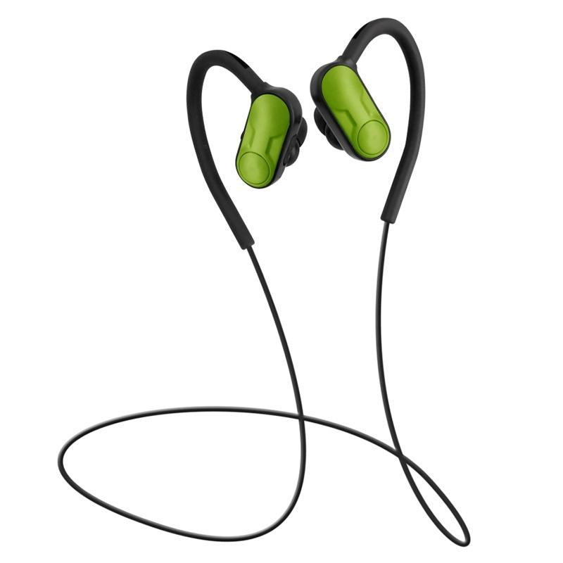 Ultra-light Wireless Bluetooth Earphones with Mic - Bth-y9 - Green 9