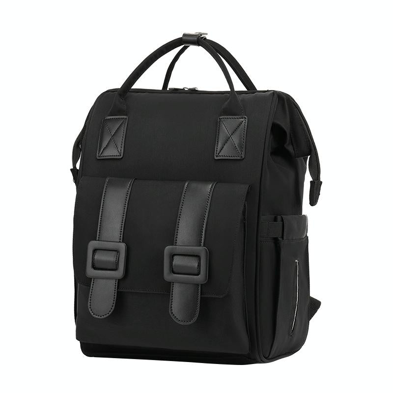 Convertible Diaper Bag Backpack for Baby Care - Classic Black 12