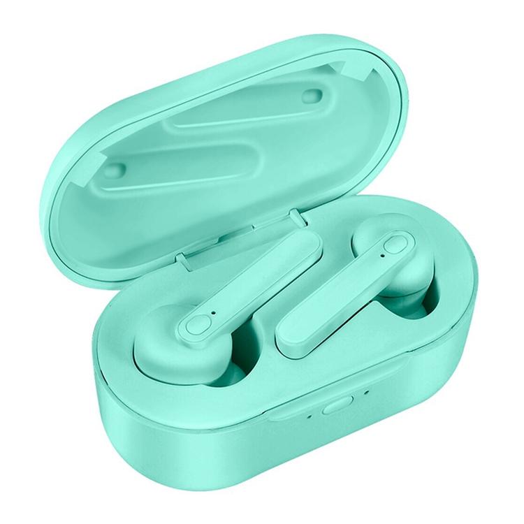 Waterproof Bluetooth Earphones with Magnetic Charging Box - 5.0 - Green 3