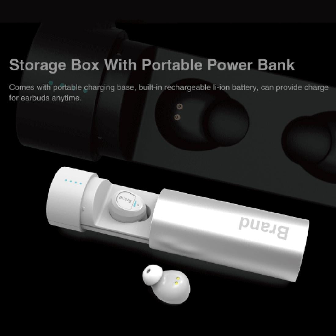 Waterproof Wireless Earbuds with Noise Cancelling and Charging Case - Green 4