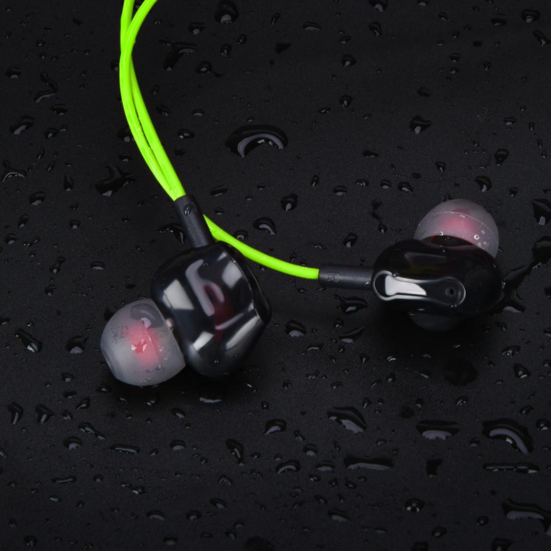 Wireless Bluetooth Earphones with High-fidelity Mic - 5.0 - Green 5