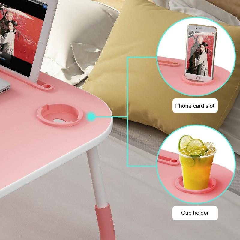 Portable Laptop Desk Stand - Foldable & Non-slip - Green 7