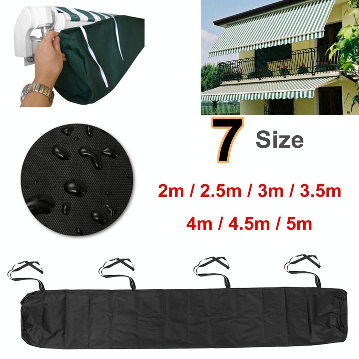 3m Retractable Waterproof Roller Blind Awning Cover - Green 5