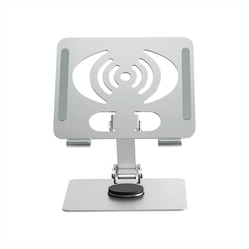 Foldable Rotating Laptop / Tablet Stand - Aluminum Alloy - Green 10