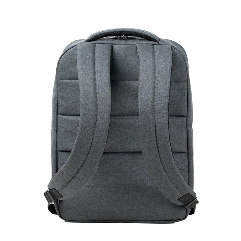 15 Inch Waterproof Laptop Handbag - Dark Gray Polyester 7