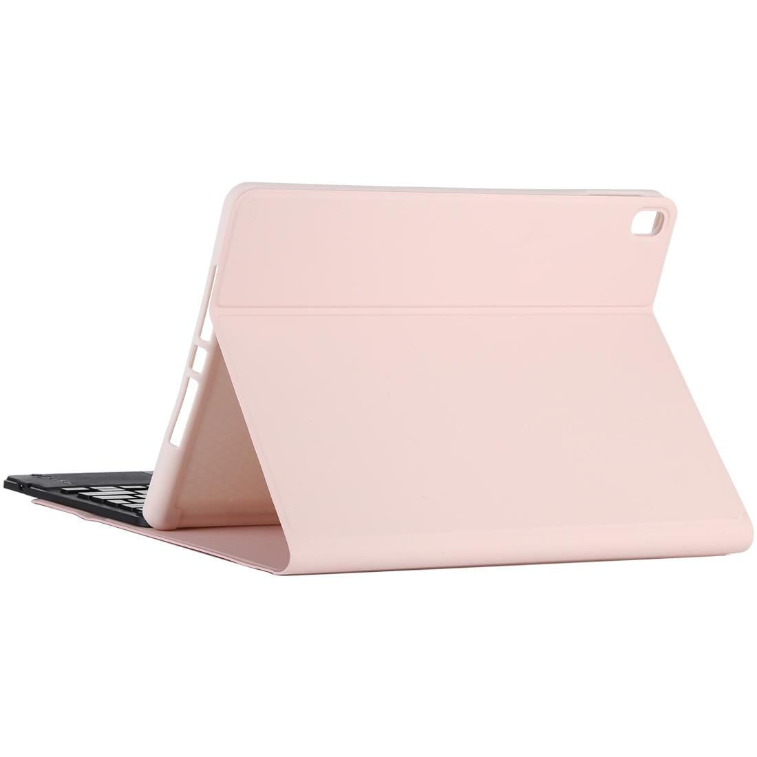 Bluetooth Tablet Case For Ipad 10.2 / Ipad Air 2019 With Touch Pad & Backlight & Pen Holder - Detachable Microfiber Leather - Dark Green 13