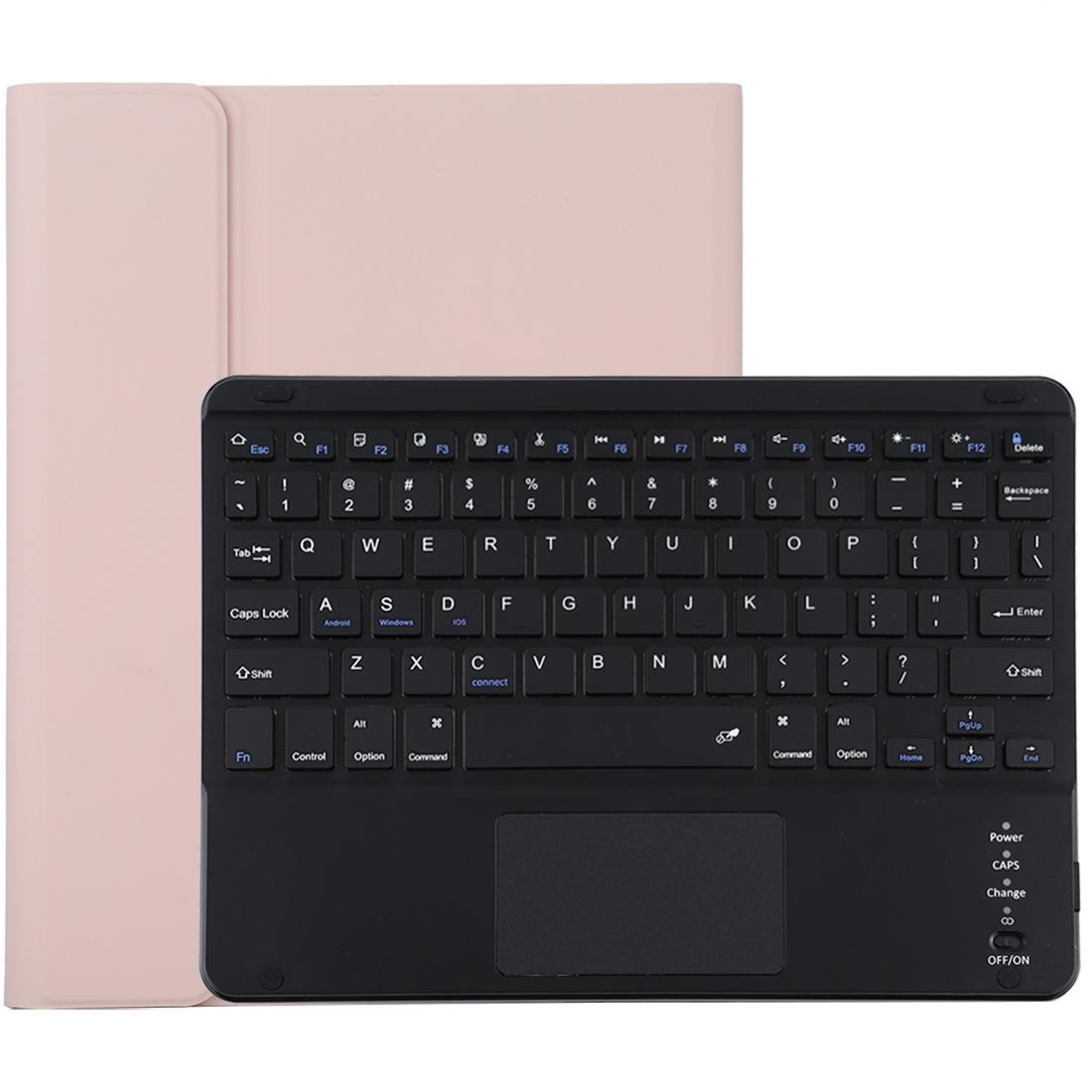 Bluetooth Keyboard & Tablet Case For Ipad 9.7 With Touch Pad Pen Slot & Holder - Detachable Microfiber Leather - Dark Green 10