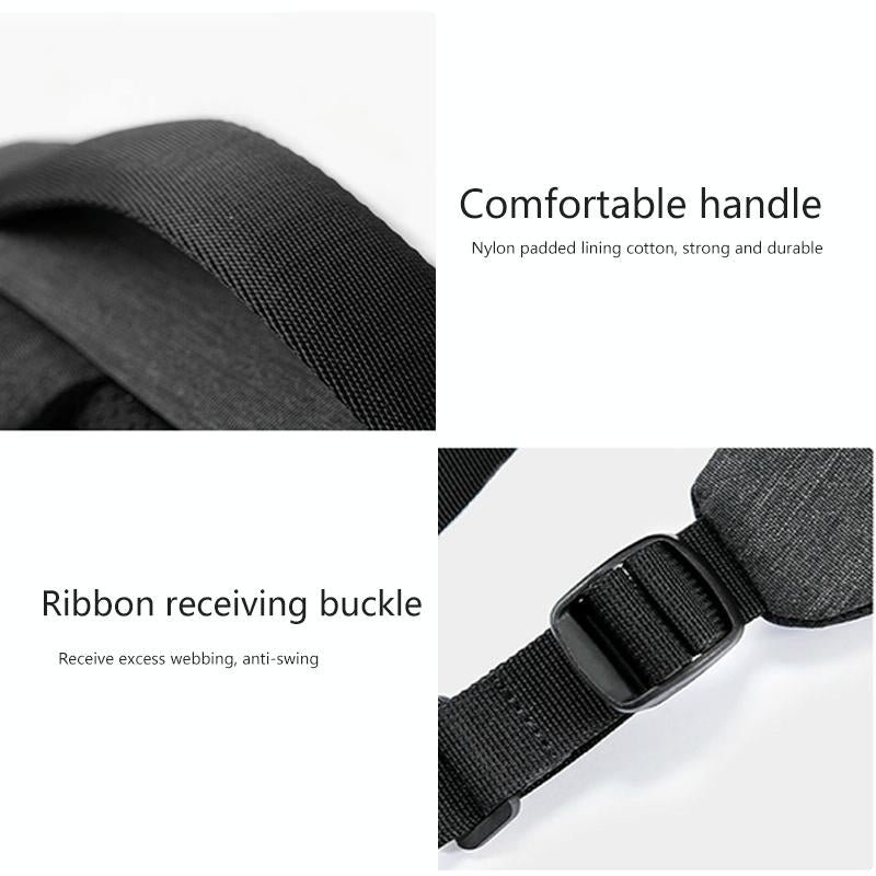 15.6-inch Waterproof Laptop Backpack - Dark Gray 6