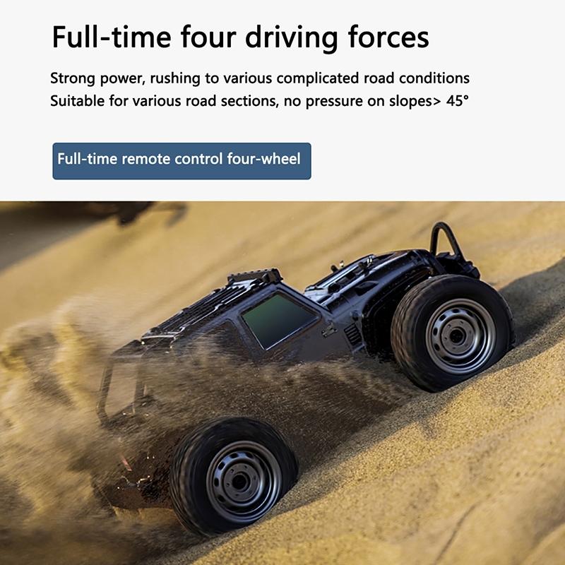 1 16 2.4g Electric 4wd Off-road Rc Car Toy - Dark Gray 6