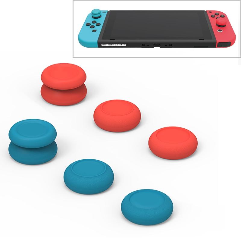 Joycon Rocker Cap Set for Switch Gamepad - Pink Green