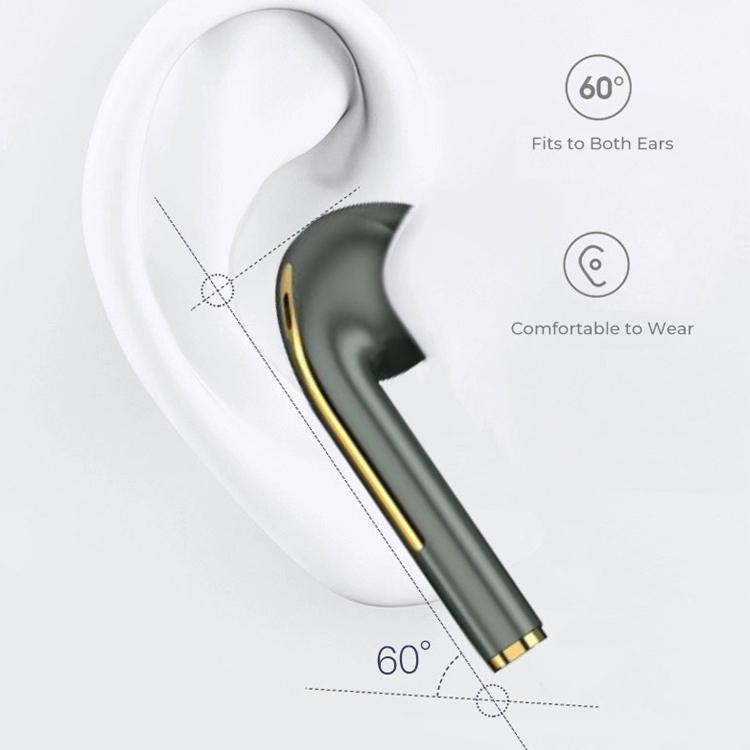 Wireless t & g J18 Bluetooth Earphones with Charging Box - Rose Gold 4