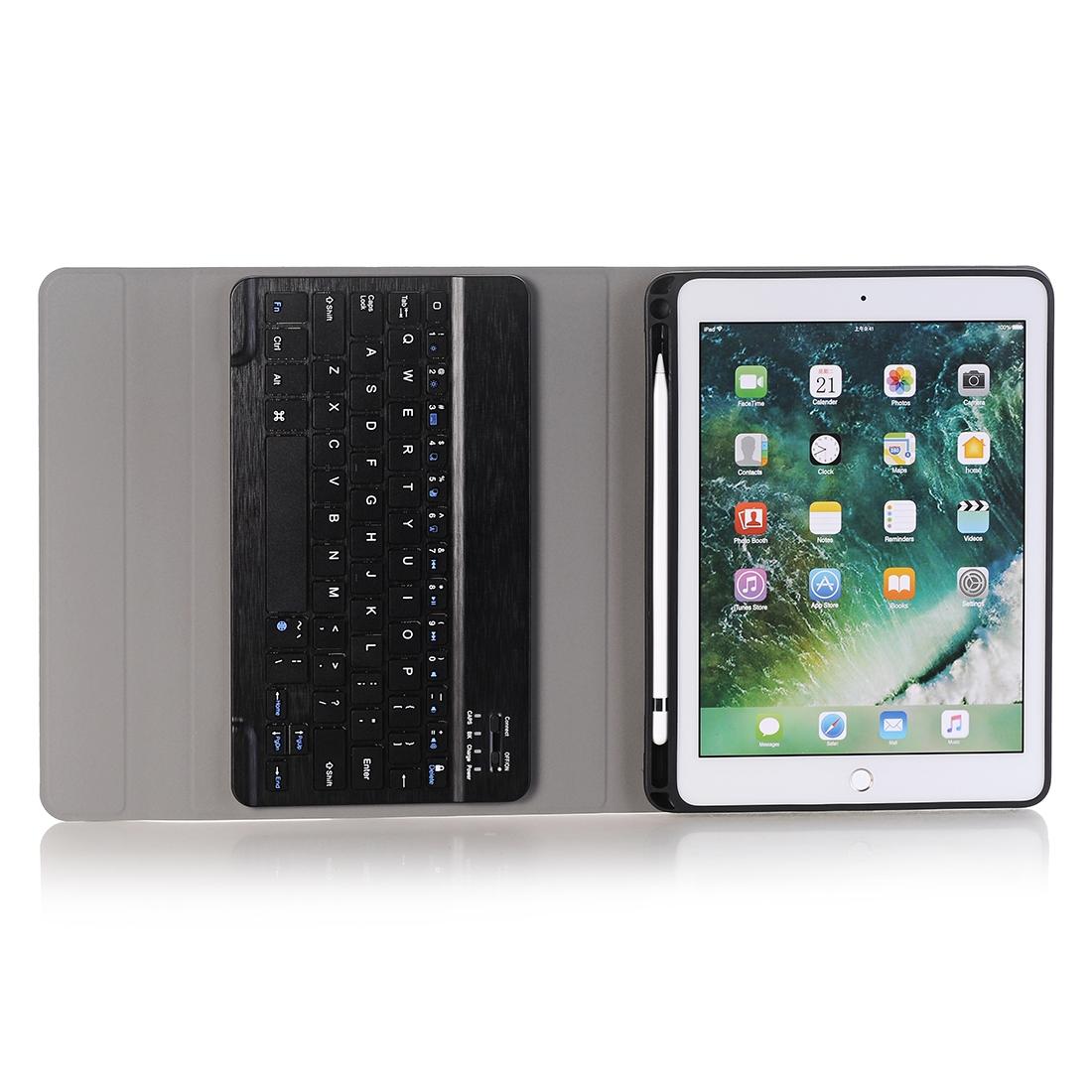 Ultra-Thin Detachable Bluetooth Keyboard Tablet Case For Ipad 10.2 2019 With Stand & Pen Slot - Rose Gold 5