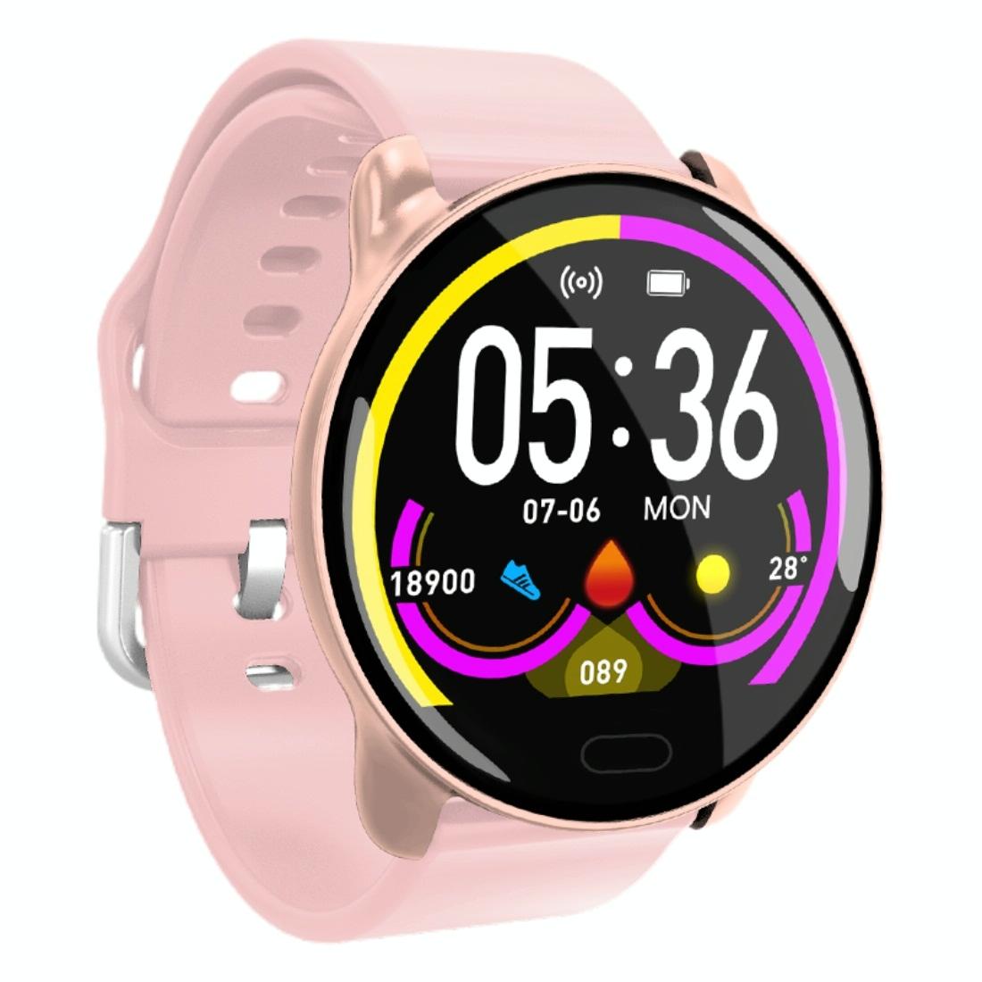 Smart Bracelet With Call / Heart / Blood Monitoring - Colour Screen - Rose Gold 3