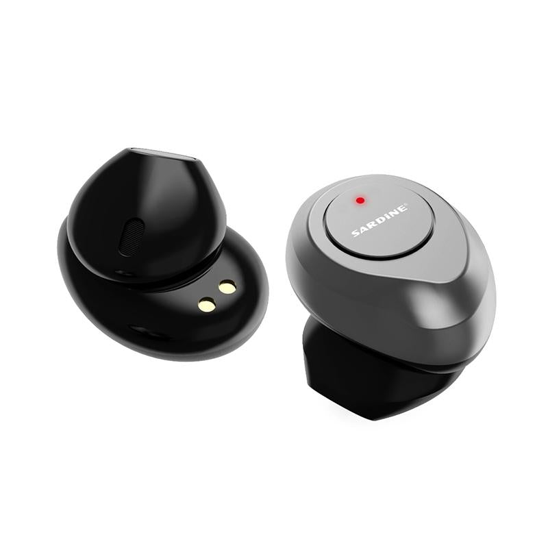Wireless Stereo Earphones with Charging Box - Sardine F8 Tws Bluetooth V5.0 - Rose Gold 3