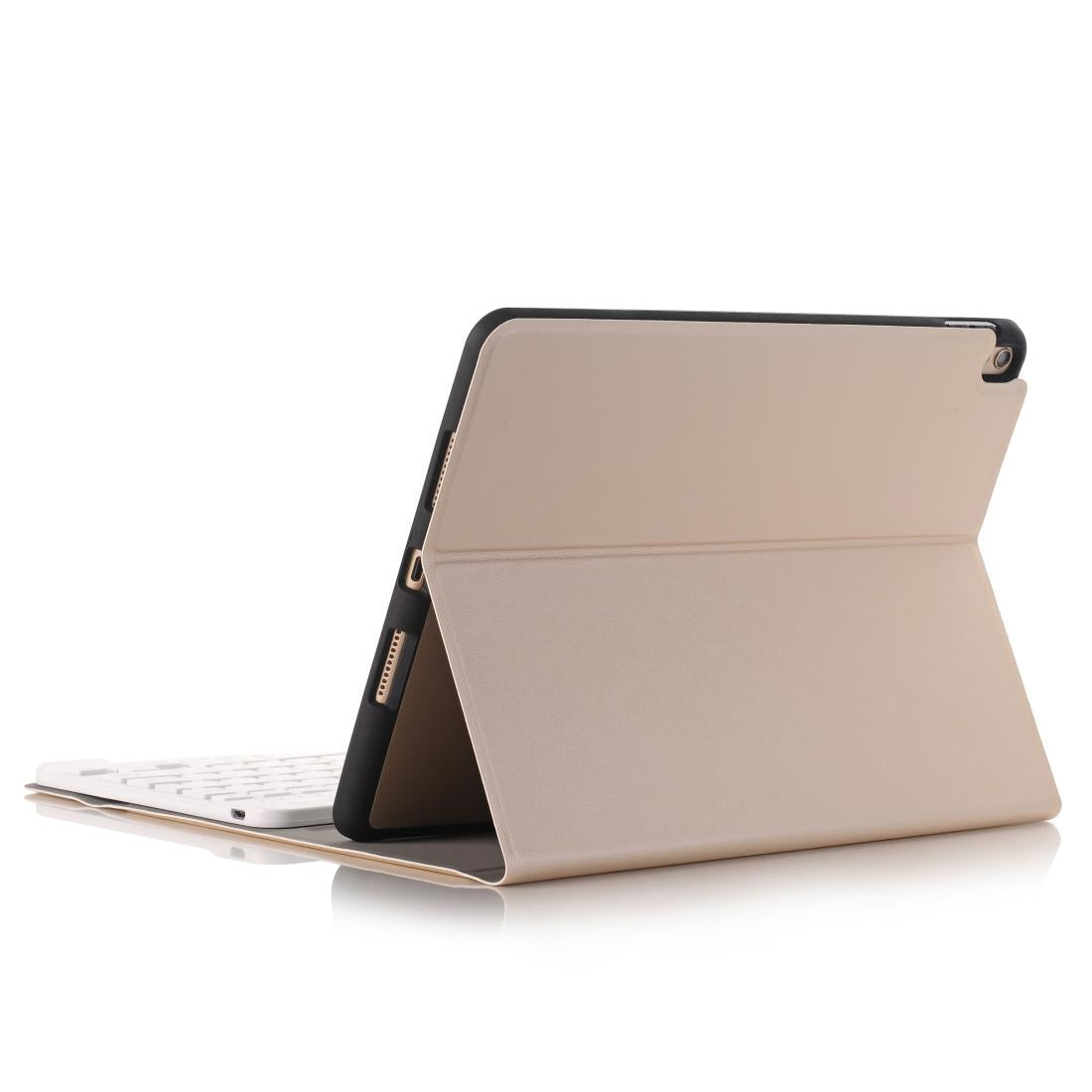 Ultra-Thin Bluetooth Keyboard Leather Case For Ipad Air / Pro 10.5 With Pen Slot & Holder - Rose Gold 14