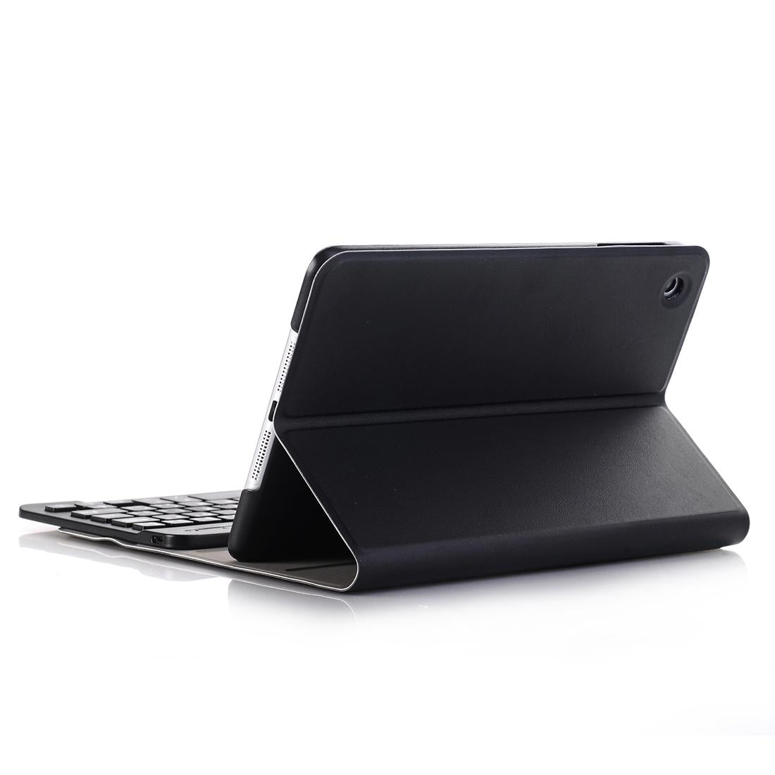 Universal Ultra-Thin Tablet Case With Bluetooth Keyboard For Ipad Mini 3 / 2 / 1 - Horizontal Flip Design - Rose Gold 14