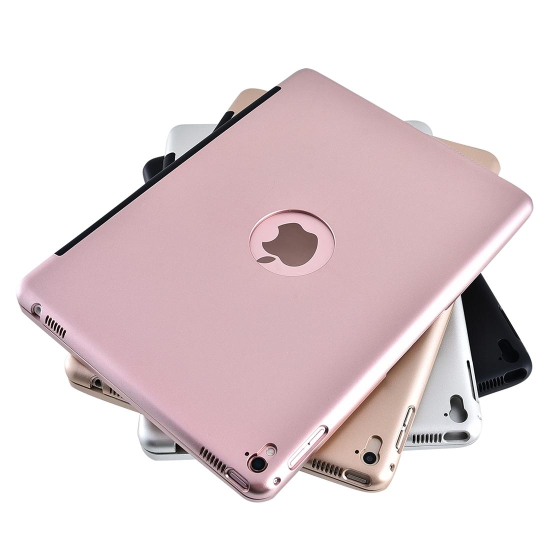 Horizontal Flip Tablet Case With Bluetooth Keyboard For Ipad Pro 9.7 / Ipad Air 2 - Rose Gold 7