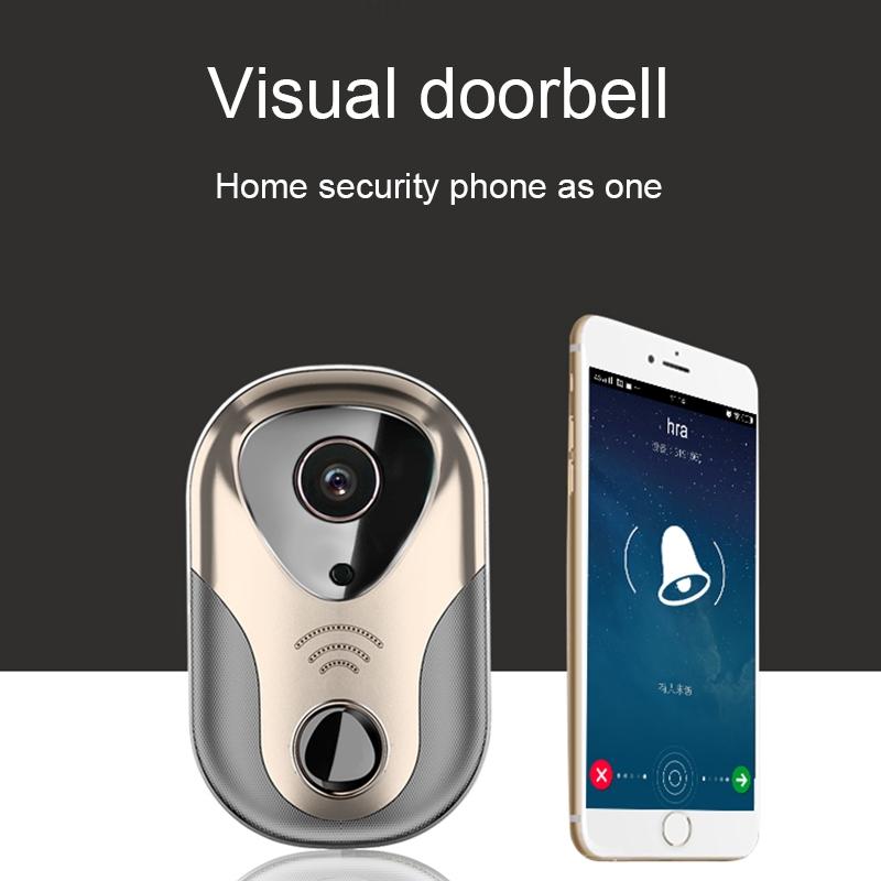 Smart Wifi Doorbell With Hd Intercom Night Vision & Micro Sd Support - Rose Gold 11