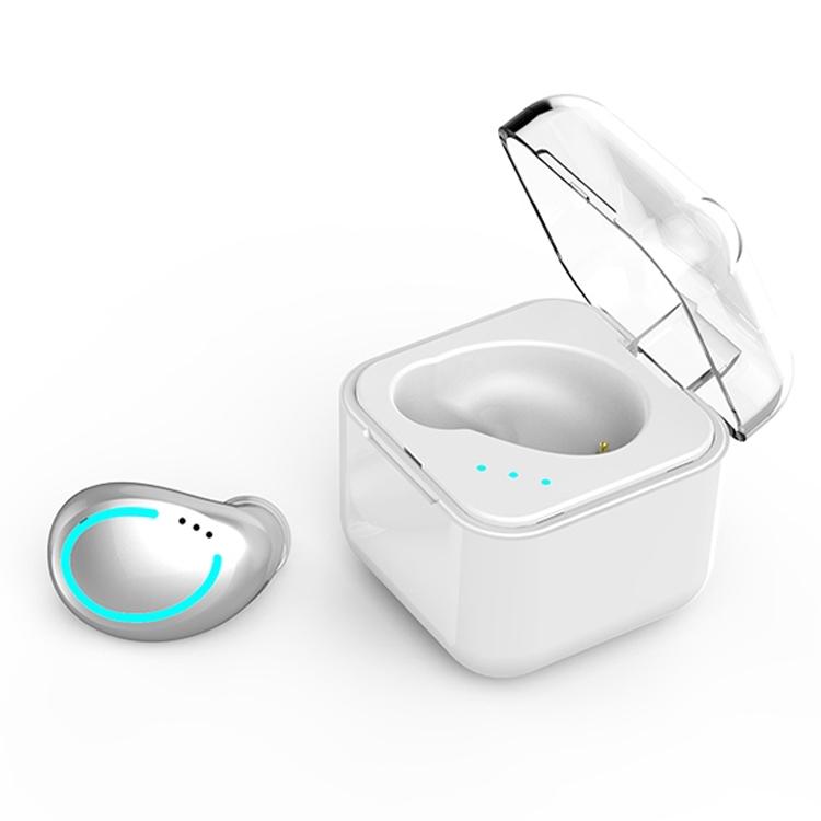 Mini Wireless Bluetooth Earphone with Charging Box - M-b8 - Rose Gold 14