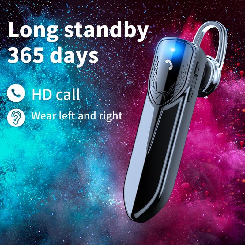 Bluetooth Earphone with Cvc Noise Reduction - Unilateral Design - Rose Gold 4