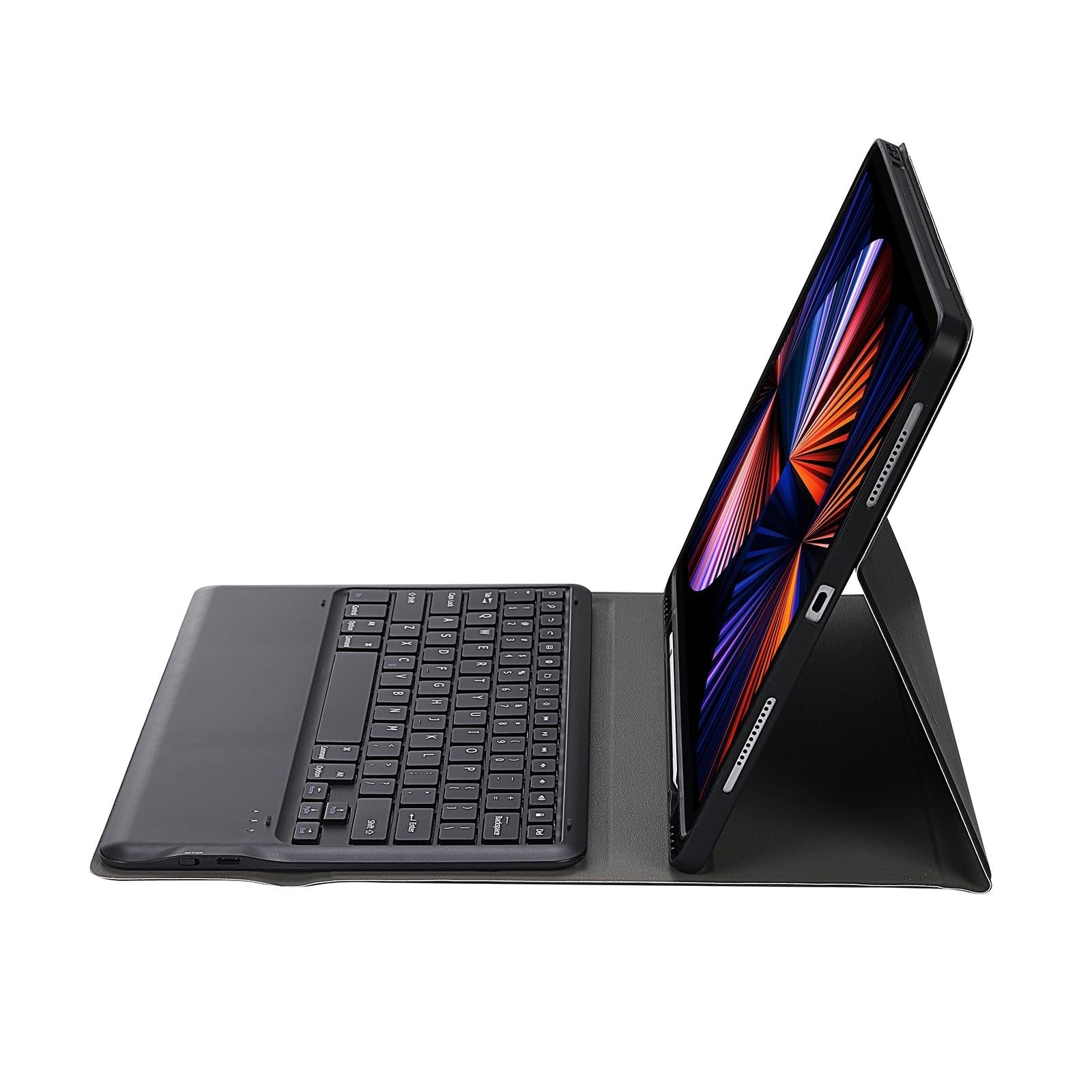 Ultra-Thin Detachable Bluetooth Keyboard Leather Case For Ipad Pro 12.9 2018 With Pen Slot - Rose Gold 7