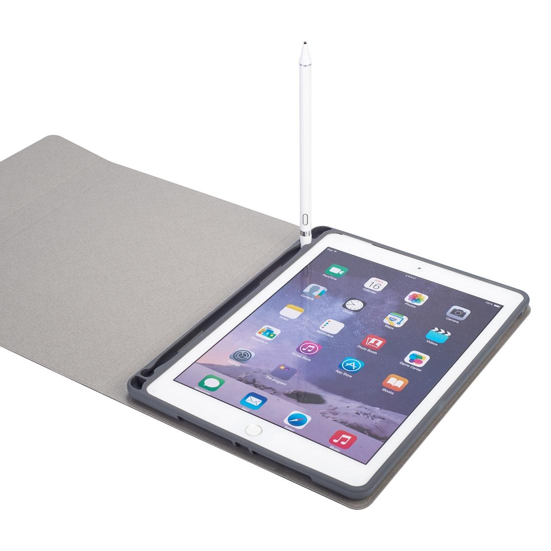 Silk Texture Bluetooth Keyboard Tablet Case For Ipad Air 2 / 1 Pro 9.7 2017 / 2018 With Stand & Pen Slot - Rose Gold 5
