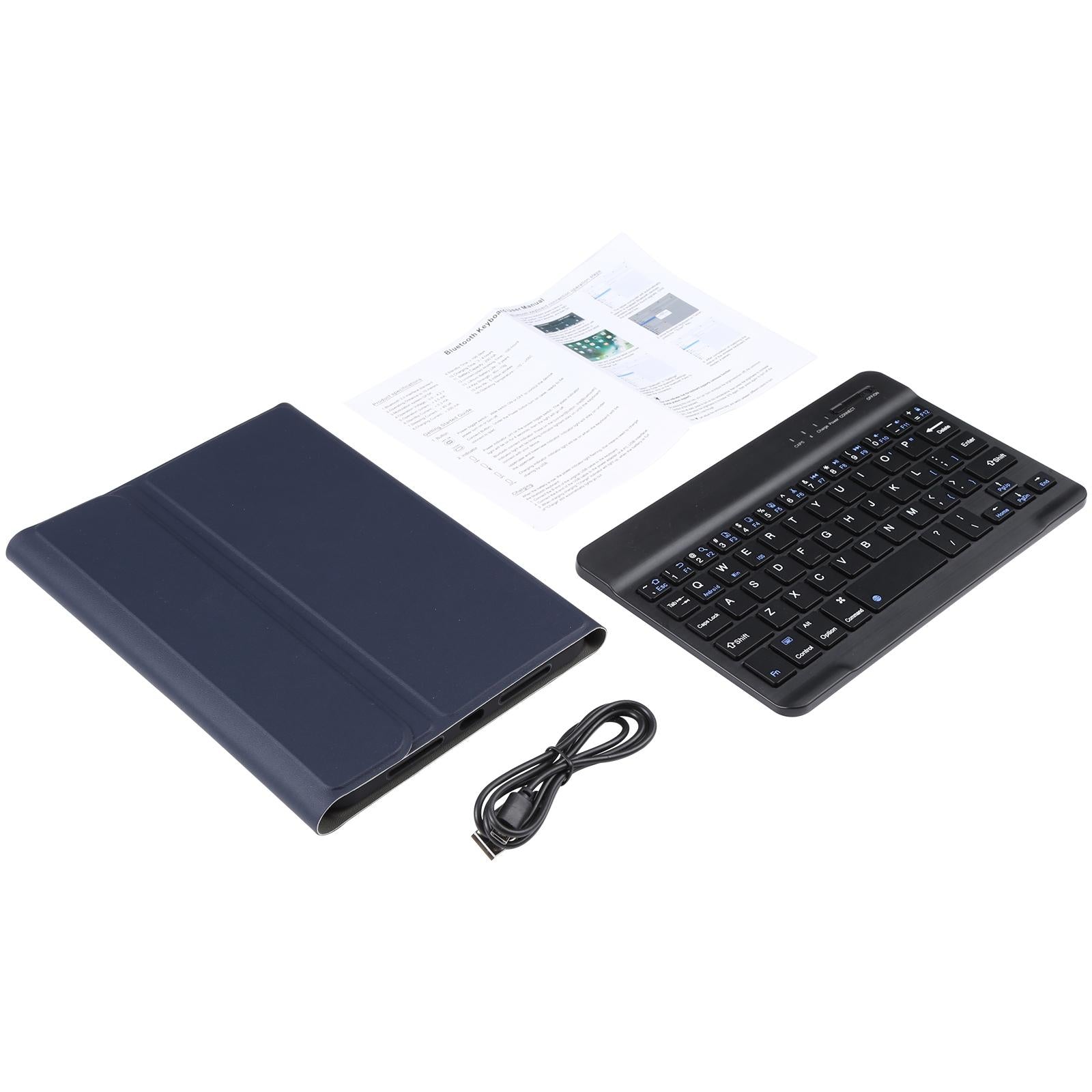 Ultra-Thin Detachable Bluetooth Keyboard Leather Case For Ipad Mini 6 - Rose Gold 13