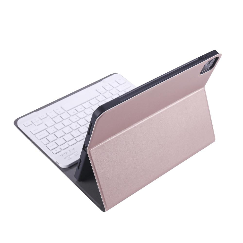 Detachable Bluetooth Keyboard Tablet Case For Ipad Pro 11 With Pen Slot & Holder - Ultra-Thin 2020 - Rose Gold 10