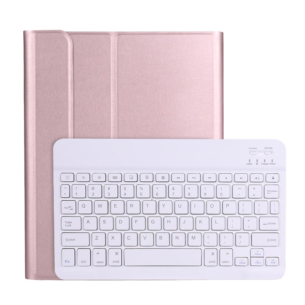 Detachable Bluetooth Keyboard Tablet Case For Ipad Pro 11 With Pen Slot & Holder - Ultra-Thin 2020 - Rose Gold 11
