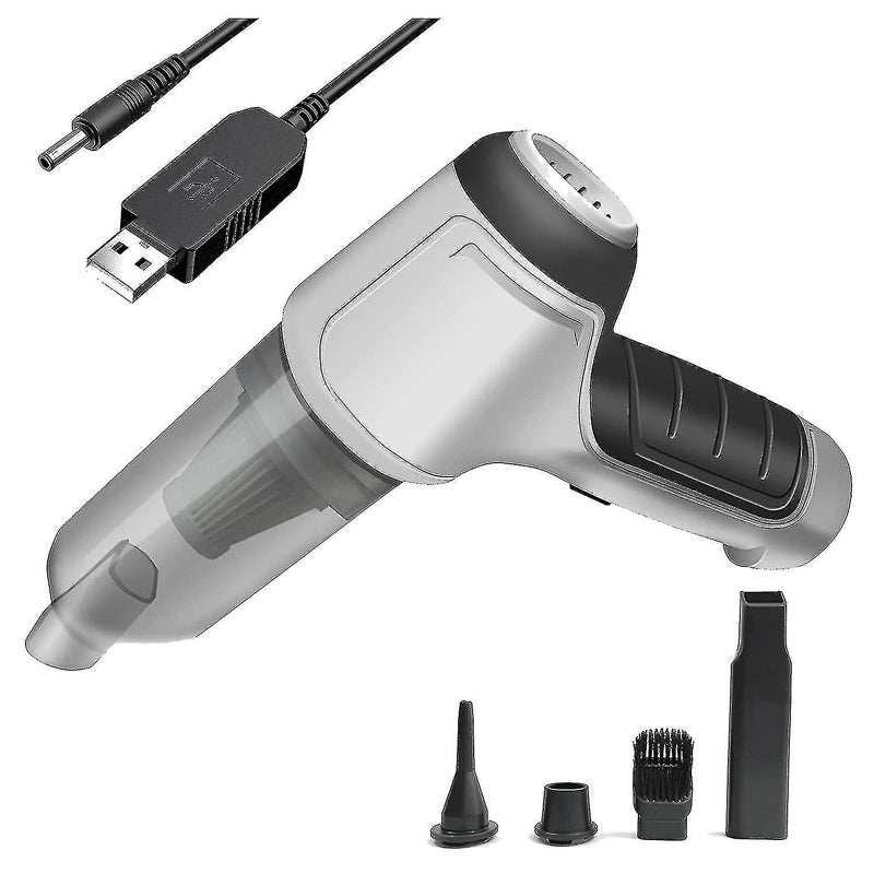 Vibe Geeks Brushless Strong Suction Wireless Car Vacuum Cleaner- Usb Charging 9