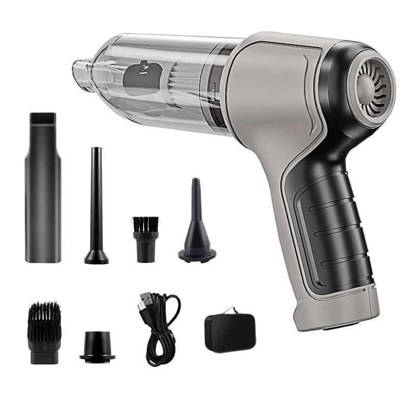 Vibe Geeks Brushless Strong Suction Wireless Car Vacuum Cleaner- Usb Charging 10