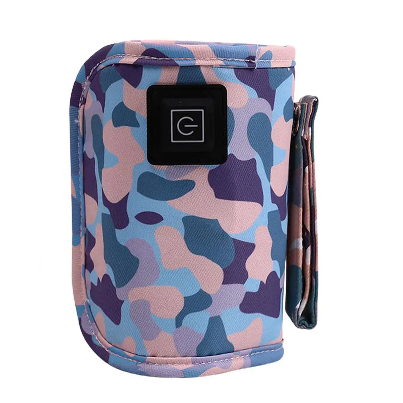 Vibe Geeks 3 Temperature Insulated Milk Baby Bottle Warmer- Usb Plugged-in - Blue 14