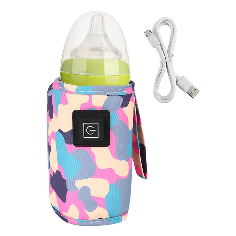 Vibe Geeks 3 Temperature Insulated Milk Baby Bottle Warmer- Usb Plugged-in - White 6